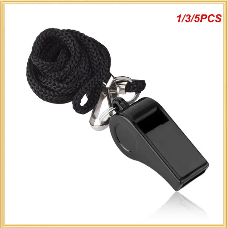 1/3/5PCS With Lanyard Whistle High Quality Emergency Survival Equipment Train Top Rated Cheerleading Tools Training Post