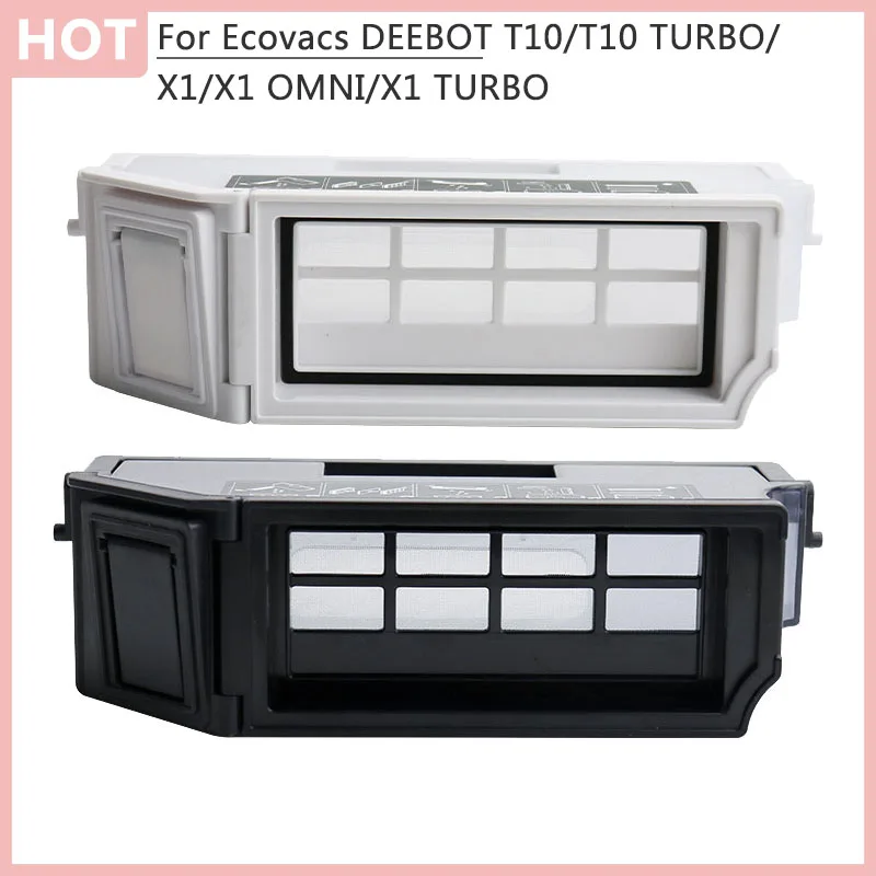 For Ecovacs DEEBOT T10 TURBO X1 T10 Rubbish Can Robot Vacuum Cleaner X1 OMNI Dust Box X1 TURBO Hepa Filter Accessories