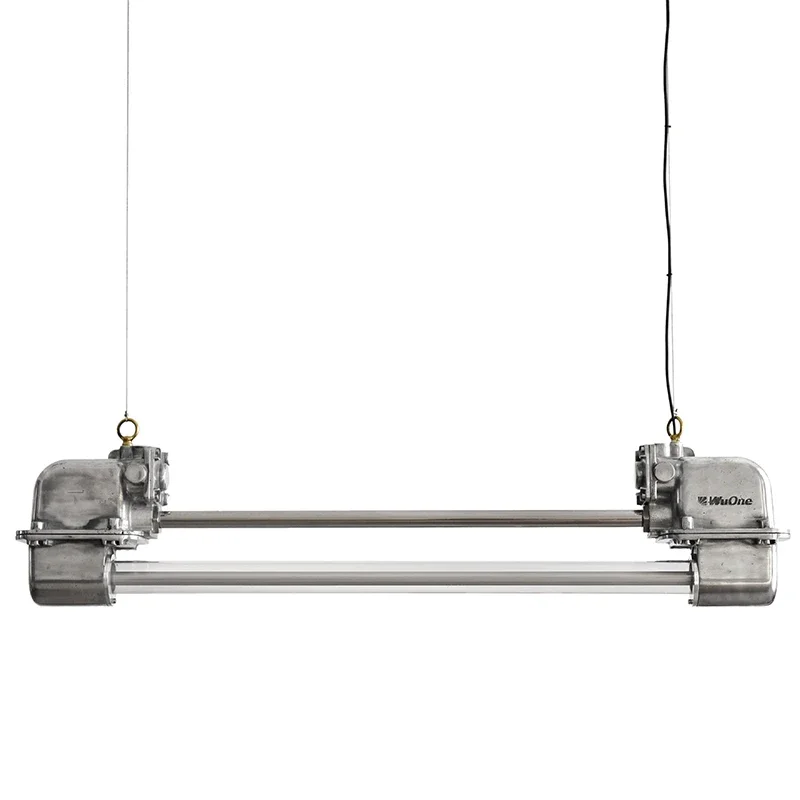 

Aluminum casting chandelier industrial style exhibition hall fluorescent lamp