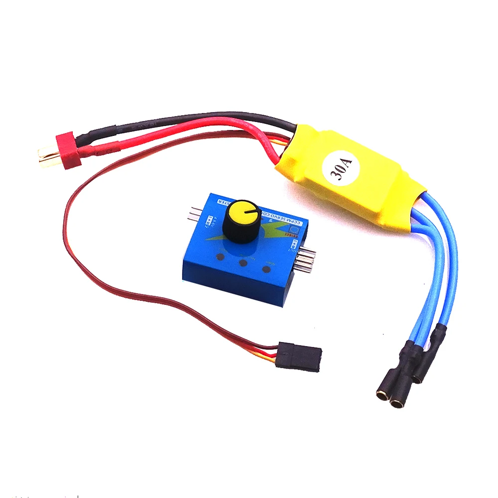 3-Phase High-Power Brushless Motor Speed Controller Regulator DC 12V 30A PWM Motor Speed Controller Driver With Server Test