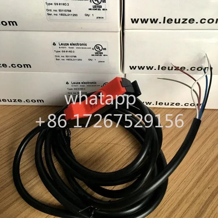 GS 61/6D.2   GS 61/6D  GS61/6.2  LEUZE Color Code Sensors 100% New Original