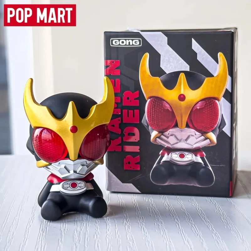 

POP MART Kamen Rider Super Mini Anime Figurine Surprise Blind Box Genuine Product In Stock Decoration Collection Festival Gifts