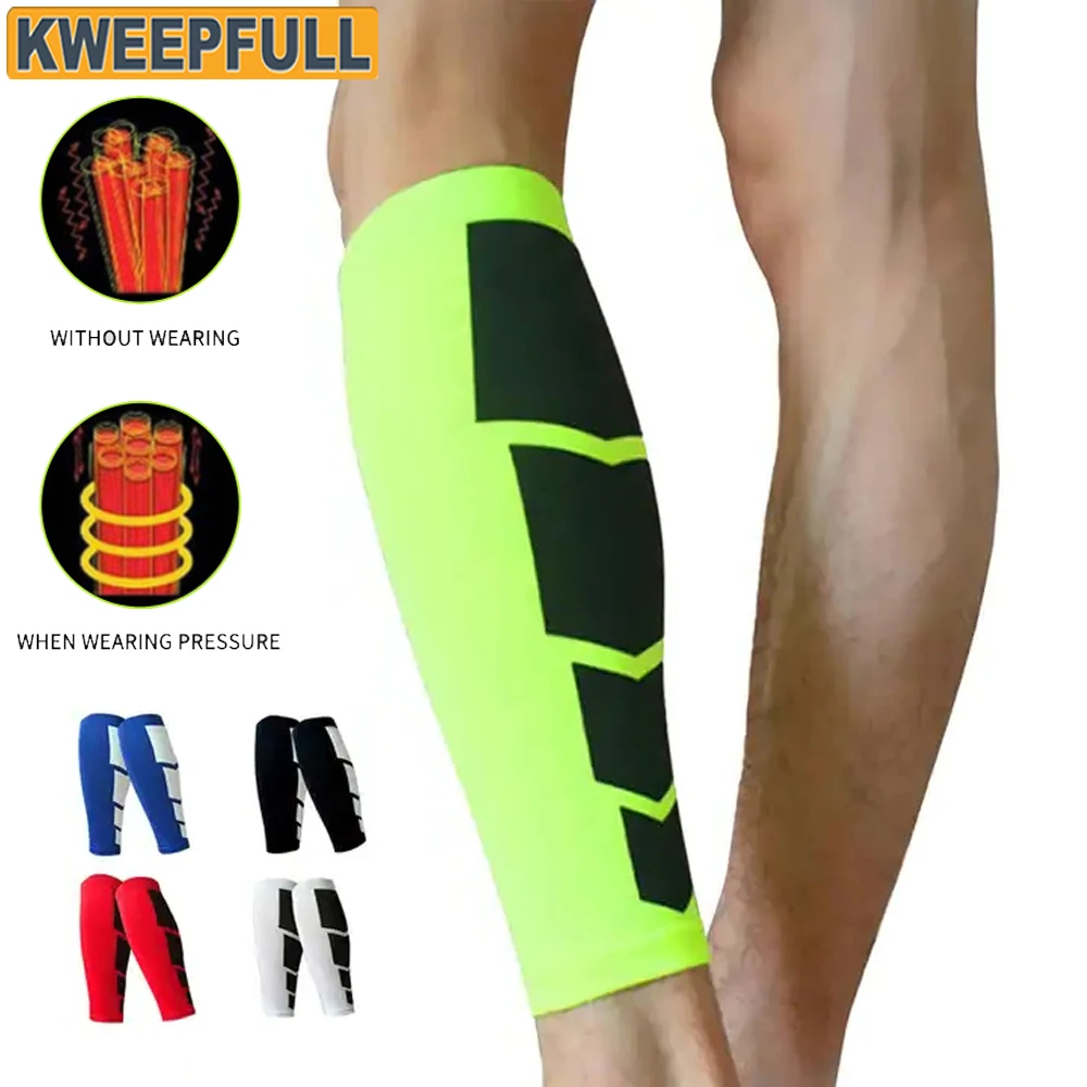 

2Pcs Calf Compression Sleeves for Men Women, Leg Sleeve & Shin Splints Support,Ideal for Leg Cramp Relief,Varicose Veins,Running