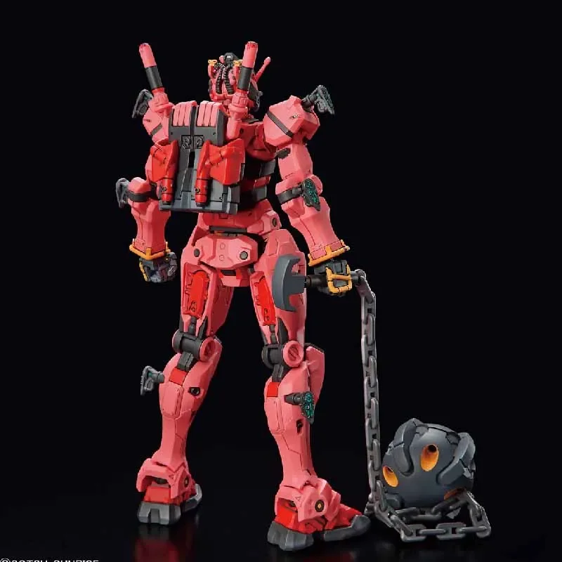HG Serie GQuuuuuuX RED GUNDAM Anime Action Figure Montage Modell Original Bandai Spielzeug Sammeln Modell Ornamente Geschenke