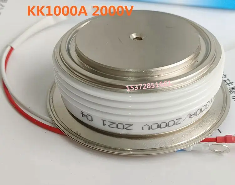 

Quick Thyristor KK1000A2000VKK1000-18 Medium Frequency Furnace KK1200A1500A Y55KKE Flat Plate