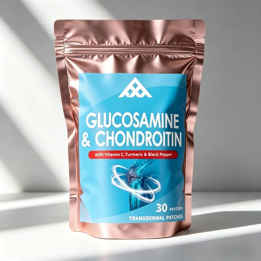 30 Patches Glucosamine And Chondroitin Transdermal Patches High Strength - With Vitamin C Boost Immune System