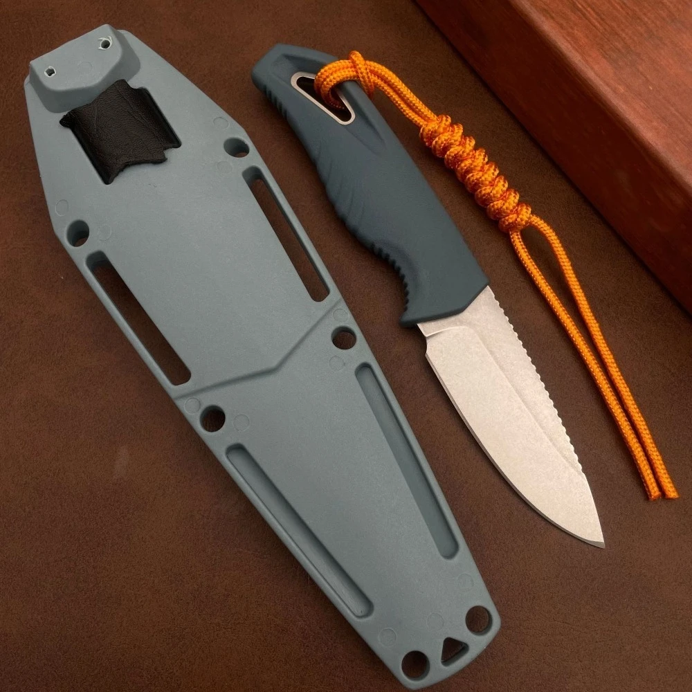 

Портативный уличный прямой нож, прочные фиксированные ножи, лезвие D2, нейлоновая ручка, охотничий нож высокой твердости, многофункциональный инструмент для рыбалки