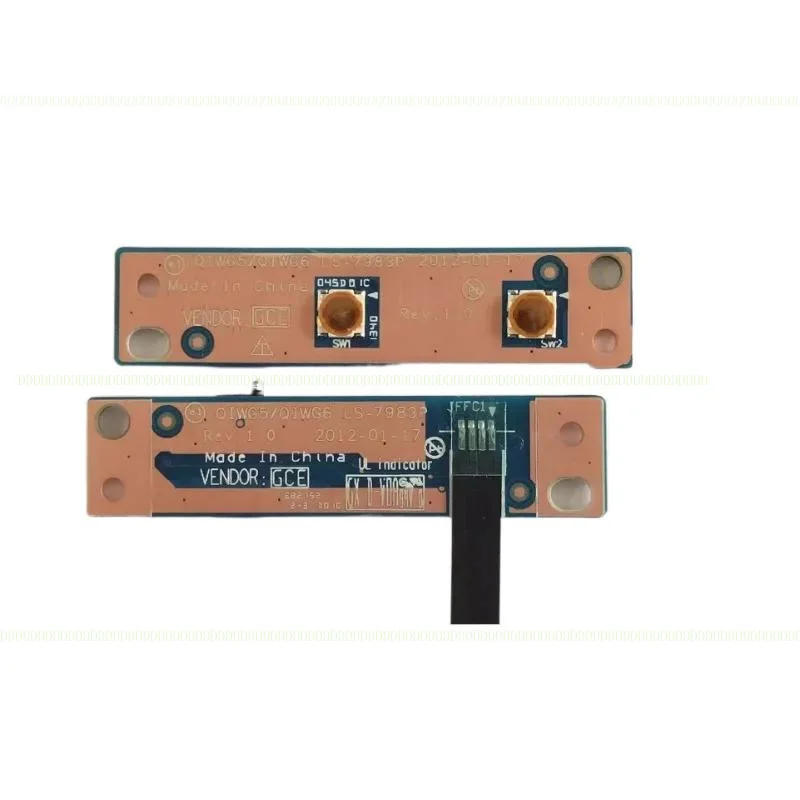 DL новая кнопочная плата для Lenovo G580 G585 G480 G485 LS-7983P панель включения и выключения питания 50.4Sg31.011