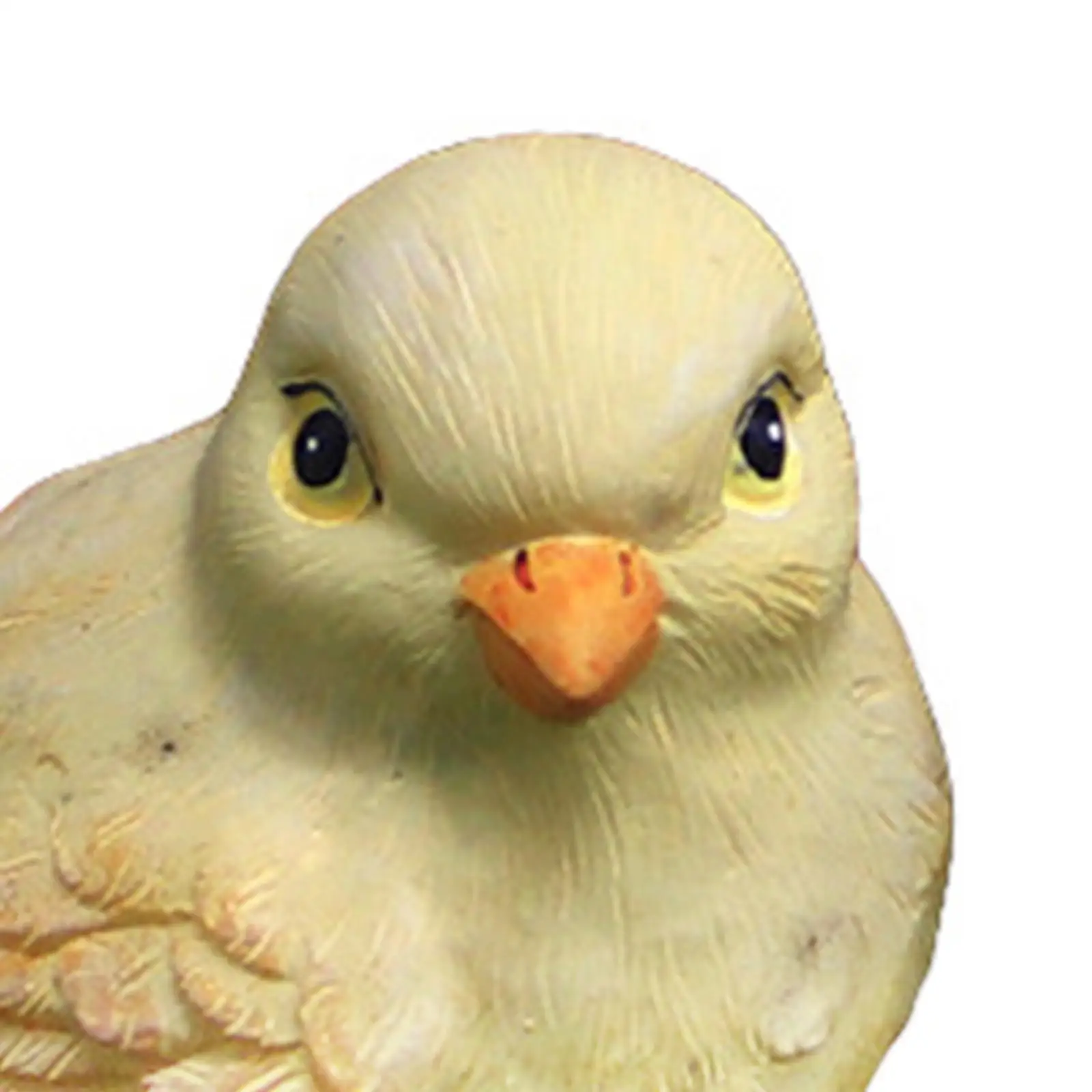 Adorable Resin Chick Statue Hand Painted Garden Ornaments for Outdoor Yard Art Decor Miniature Animal Figurines for Fairy Garden