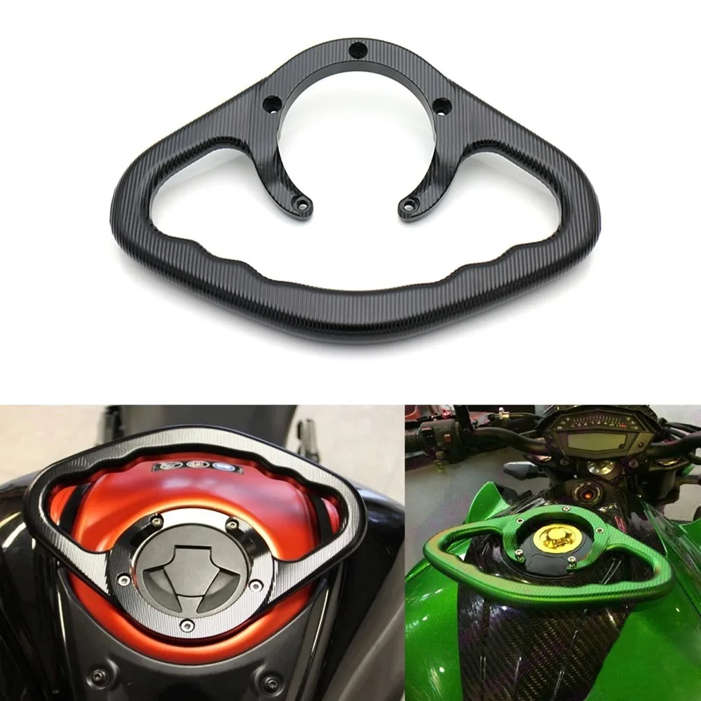 Motorcycle Fuel Tank Handle For Kawasaki NINJA 250 300 ZX-6R Z250 Z300 Z750 Z800 Z1000 Z1000SX ER-6N/F Rear Passenger Grab Bar