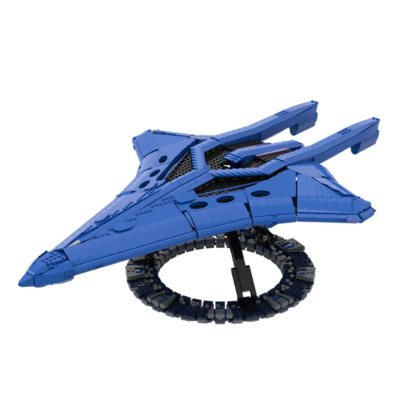 Wraith Cruiser MOC Building Blocks Space Battleship Fighter Mode Bricks DIY Assembly Ultimate Collection Xmas Toy Gift 4390PCS — 2