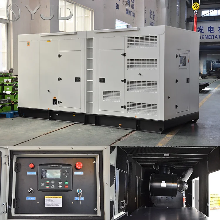 Super Silent Generators Price 600kw Emergency Power Generator 750kva Standby Baudo-uin Silent Generators for Sale