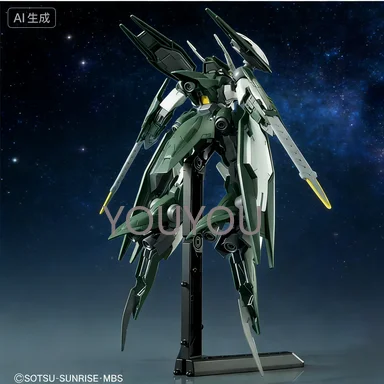 

In Stock Genuine Bandai Gundam Model Kit IBO HG 1/144 Reginlaze Julia Anime Action Figure Collection Assembly