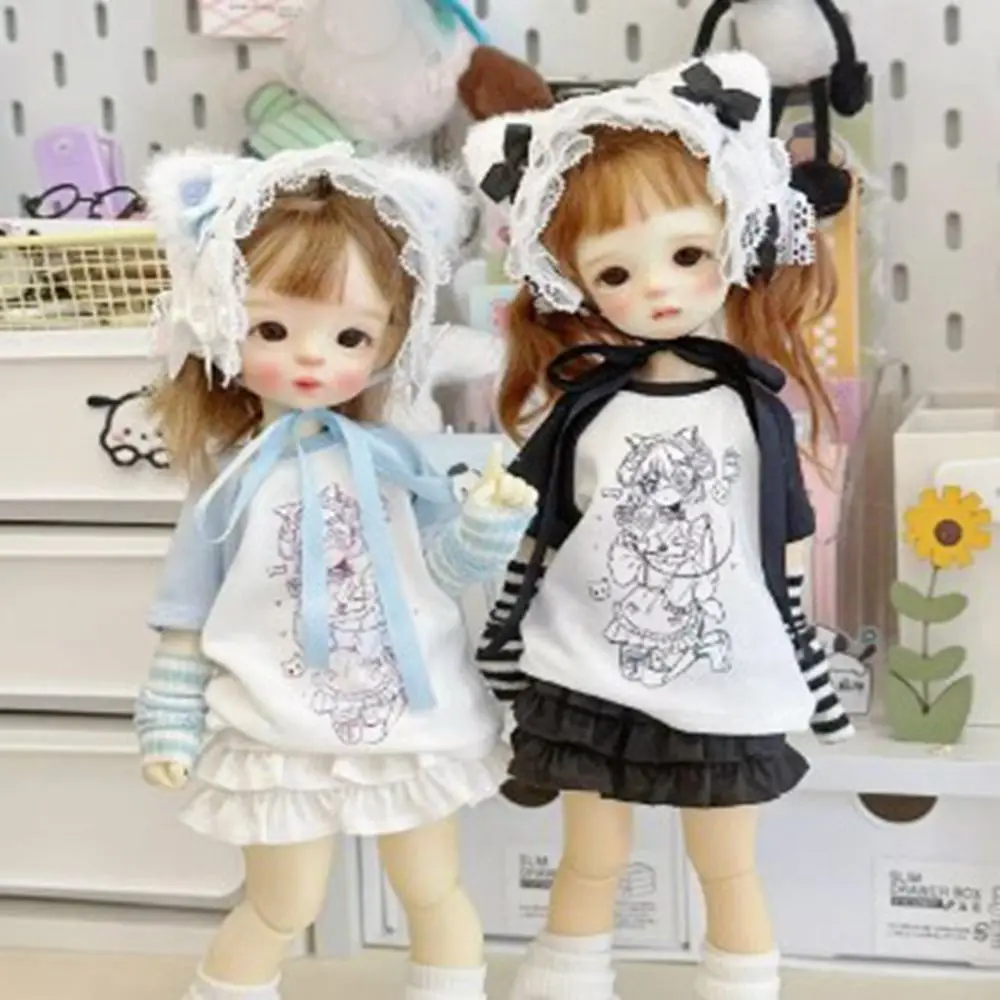 

Fashion Doll Short Skirt Mini Cute Cake Bottom Skirt DIY Accessories 3 Colors for 1/4 1/6 BJD 30/45cm Dolls
