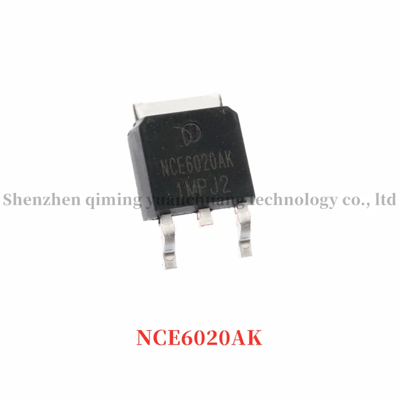 50PCS NCE6020AK the TO-252-2-an NCE/new jie TO DPAK 60 v 20 an channel field effect tube original