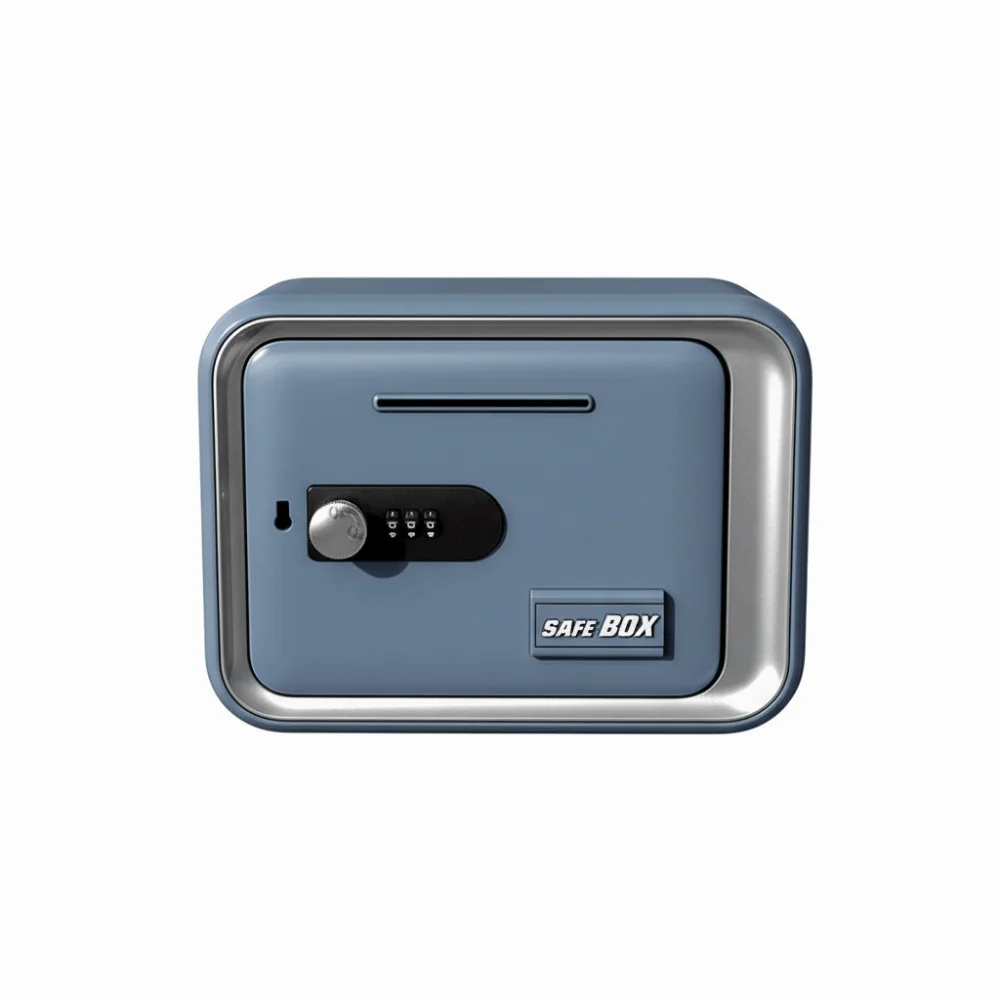 Password Lock Kids Piggy Bank Educational Toy Money Security Mini Safe Box Coin Bill Slot Large Capacity Cash Can