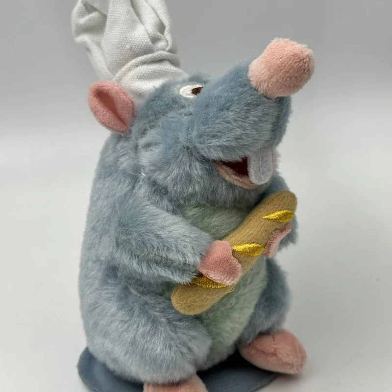 أنيمي 15 سنتيمتر راتاتوي الشيف ريمي المغناطيسي ألعاب من نسيج مخملي غرفة ديكورا دمية طفل الكتف أفخم دمية الديكور عقال اللعب الهدايا #5