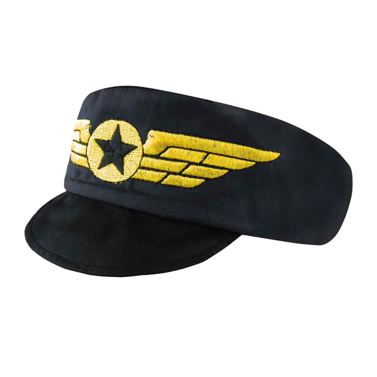 Bebê meninos piloto chapéu capitão da polícia cosplay traje adereços carnaval halloween boné infantil novidade festa de aniversário presente 6-18 meses