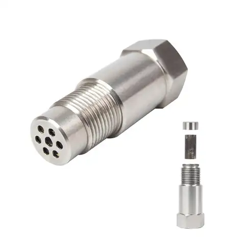Sensor de oxigênio de alta qualidade universal catlike m18 * 1.5 mini conversor catalítico de aço inoxidável sensor de oxigênio 02 para carros