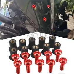Motorcycle Windscreen Windshield Fairing Bolts Screws For Aprilia SHIVER750 SHIVER900 Shiver GT/ABS SR MAX 125 250 300 2007-2024