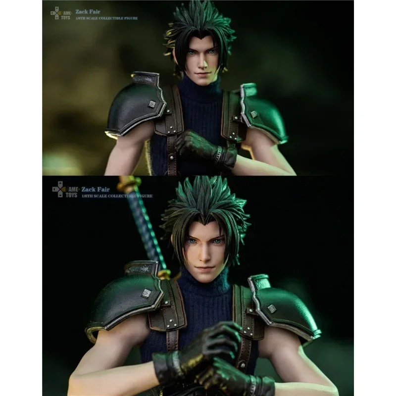 In Stock 100% Original GAMETOYS Zack Fair CRISIS CORE GTBD 004