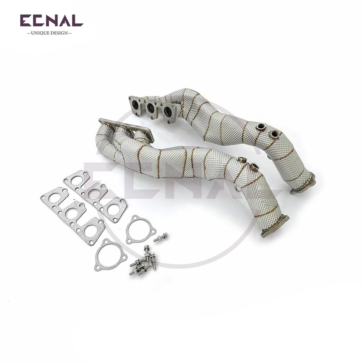 

Ecnal Exhaust Pipe for Audi Q5 SQ5 B8 3.0T 2010-2016 SS304 Equal Length Exhaust Manifold Downpipe System