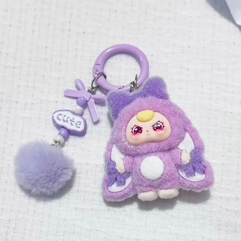 إكسسوارات صغيرة جديدة يمكنك صنعها بنفسك حقيبة ظهر بسلسلة ديكور لطيف كرتوني ثلاثي الأبعاد حقيبة مدرسية قلادة هدايا للأولاد والبنات