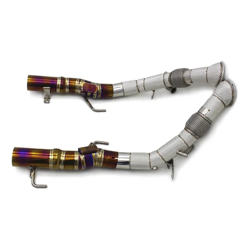 

Upgrade Downpipe Titanium Catback Exhaust For SF90 3.9T V8 2019-2023 Full exhaust Straight exhaust pipe