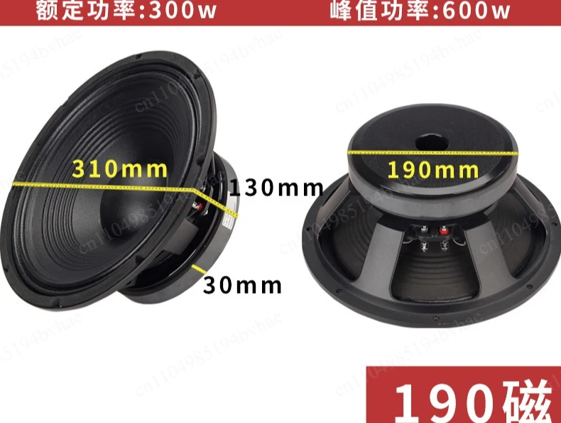 Cross border 10 inch full range speaker magnet