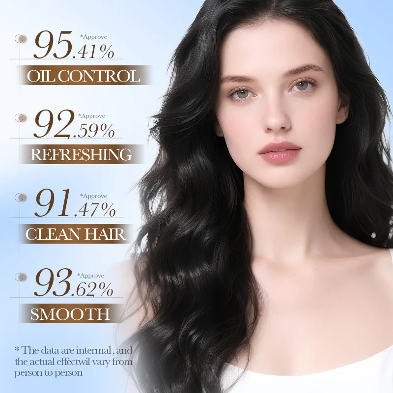 Coconut oil shampoo, anti dandruff anti itching, oil control hair care, making hair more fluffy, suitable for both men and women