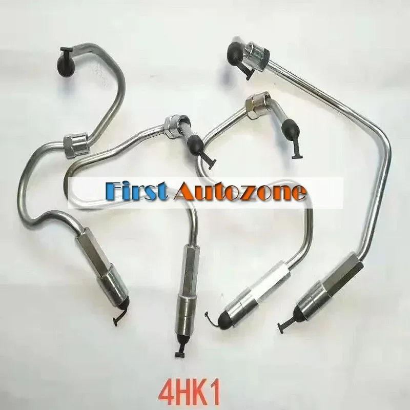

4pcs High Pressure Pipe Set 8973718331 for 4HK1 Engine SH210 ZAX200 ZAX240-3