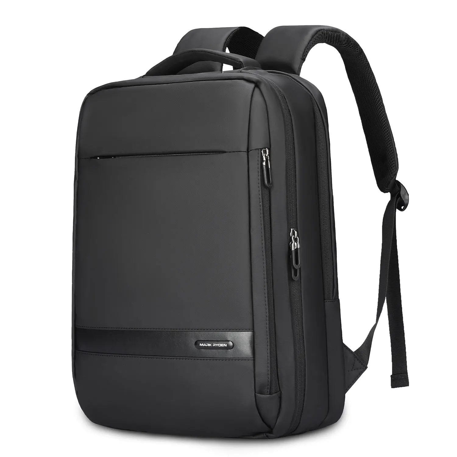 Mark Ryden15.6-inch waterproof USB charging port travel backpack large capacity can be expanded 180 degrees SBS zipper