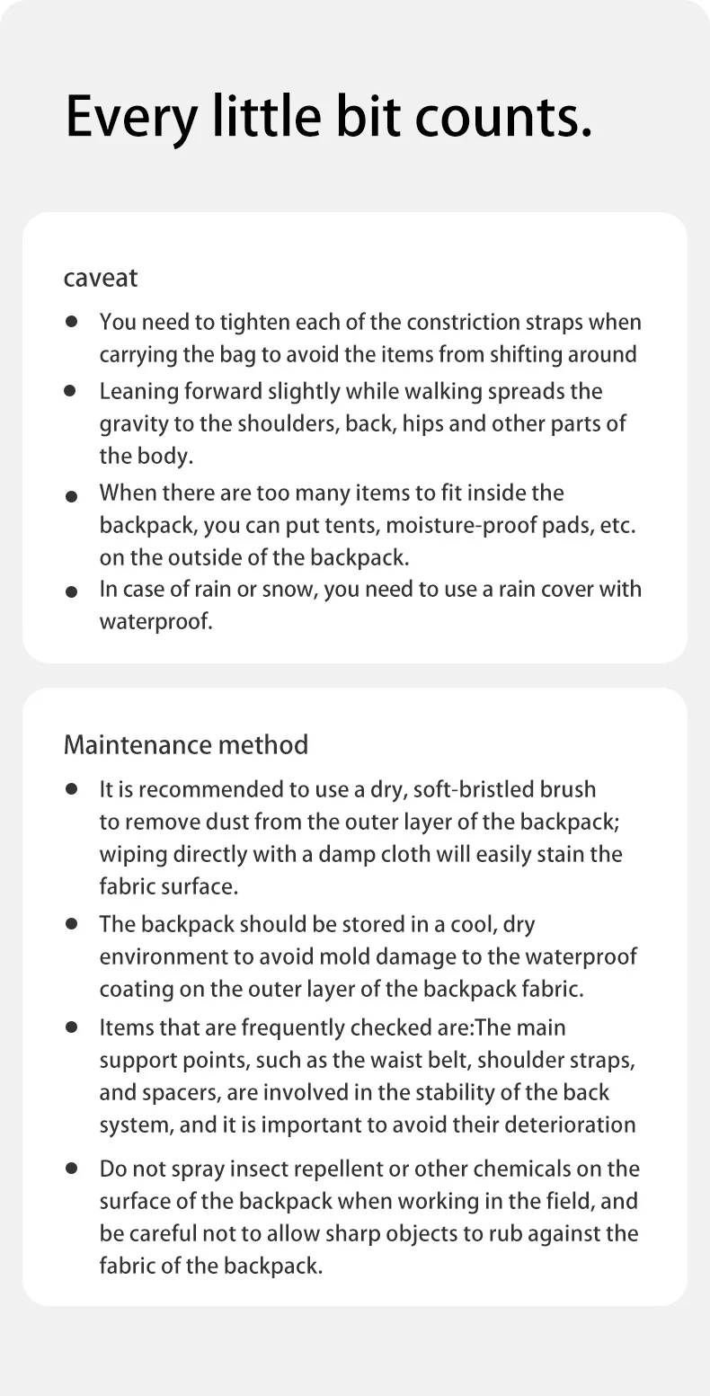 Naturehike Helium 30L Reiserucksack für Herren und Damen, Klettertasche für Outdoor-Sportarten, Wandern, Bergsteigen, ultraleicht, großes Fassungsvermögen – Detail 24