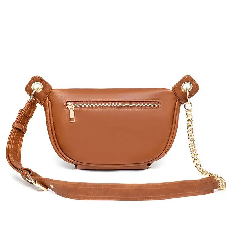 Faionable bolso cruzado de cintura para mujer, bolso de pecho Retro para mujer, bolso de cinturón Sli de ocio para mujer a través de la frontera