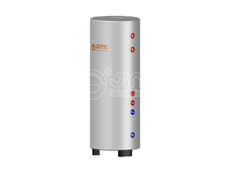 300L High Pressurized 316L Stainless Steel Heating Pump Hot Water Buffer Tank Double Coil Heat Exchanger