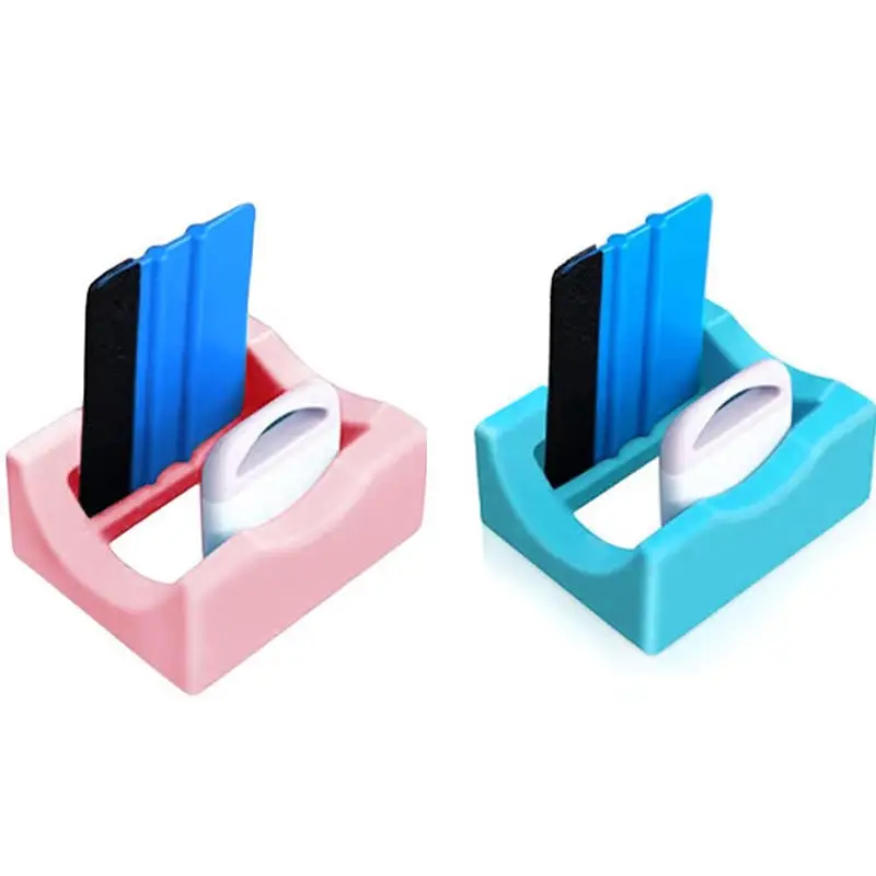 Portabicchiere impermeabile con fessura per tazza di vetro, antiscivolo, leggero, con supporto a due angoli, portabicchiere, accessori per la casa