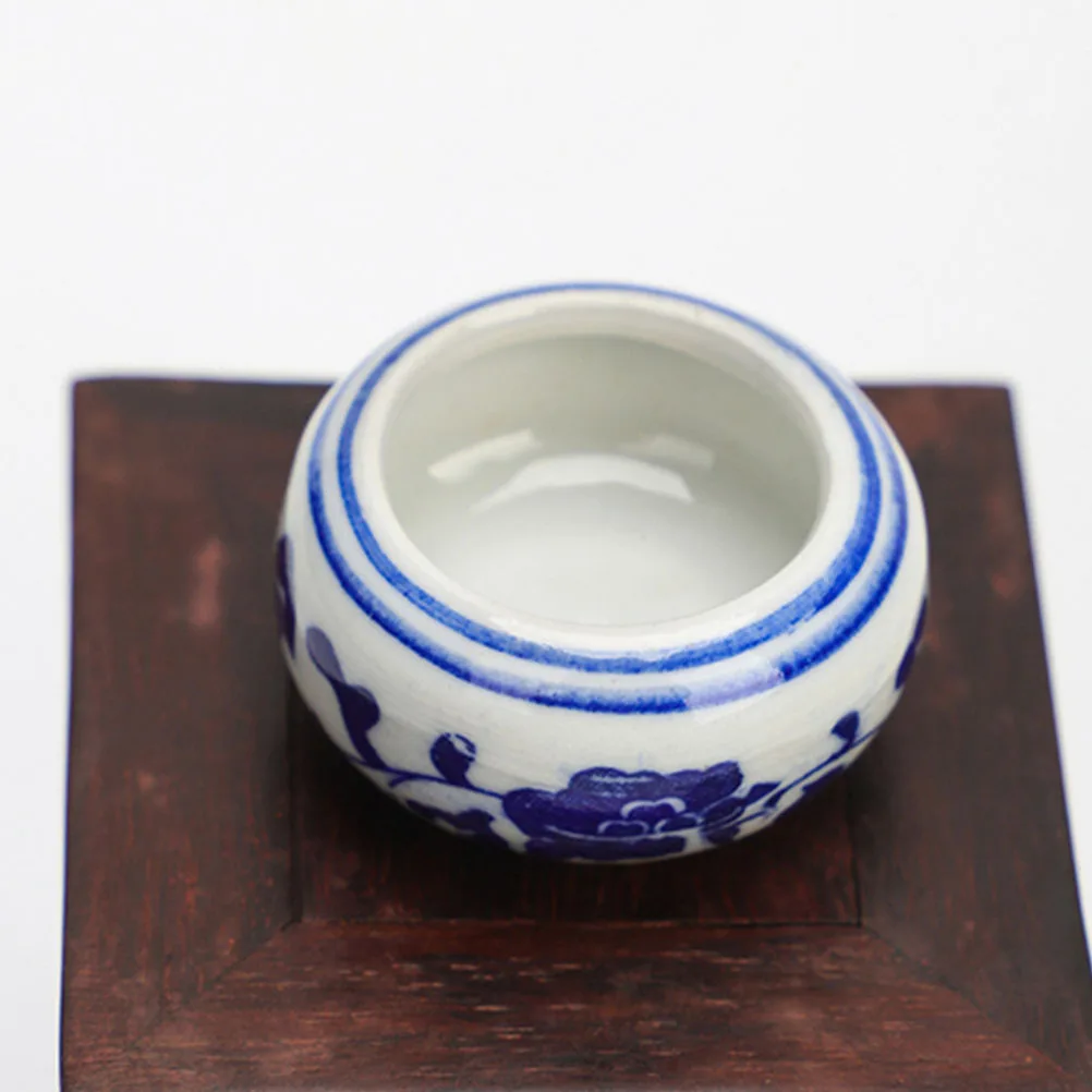 

8Pcs Ink Dish Calligraphy Stationery Sturdy Ceramic Water Dish for Teachers Painters Calligraphy Painting Tray Desktop Household