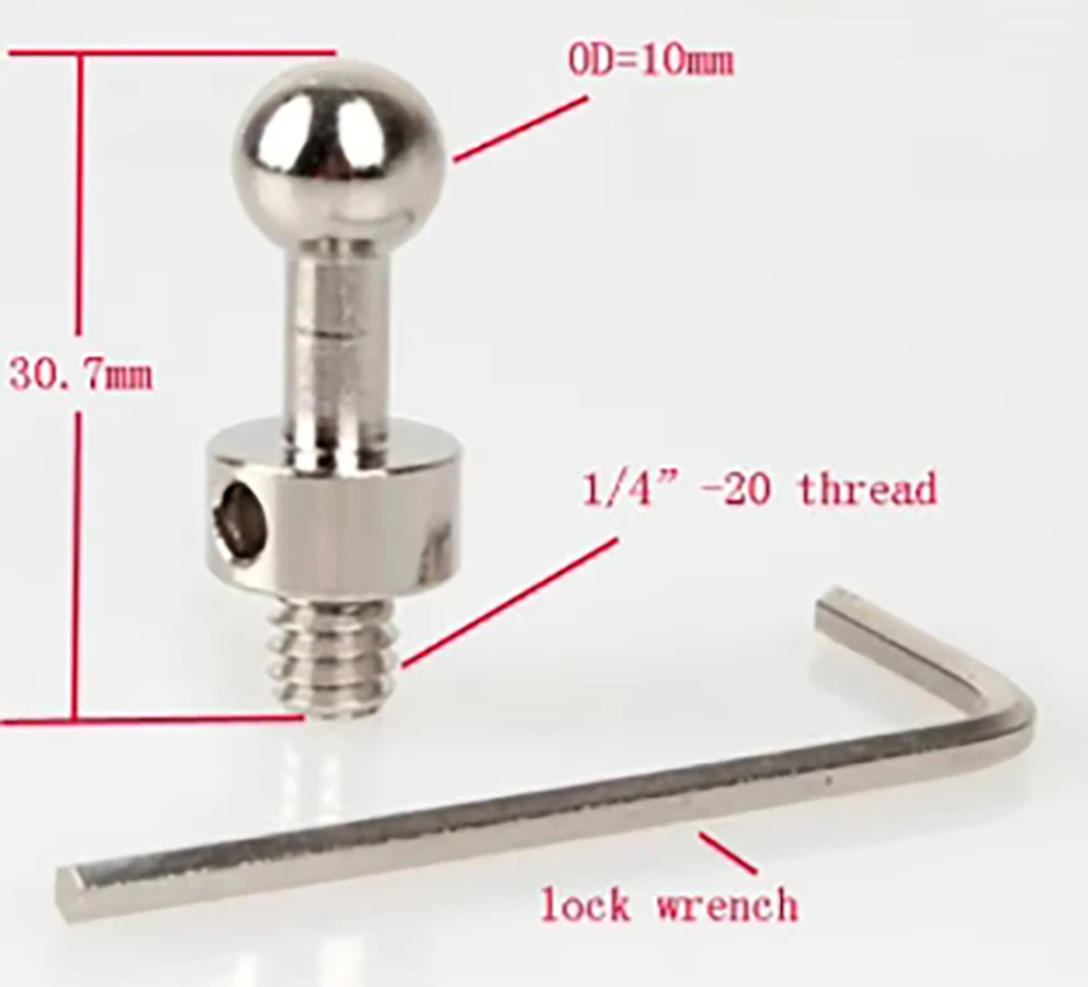 Para Spider Professional Camera Holster Accesorio Pin 4730 con estándar 1/4"-20