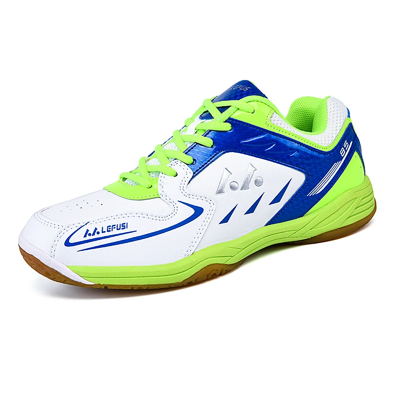 Men Women Badminton Shoes High Quality Soft Muscle Anti-Slippery Training Professional Sneakers Women Sport Badminton Shoes Plus