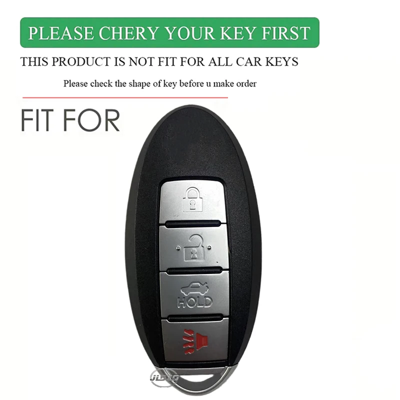 Silicone Car Key Case Cover For Nissan Altima Rogue Sentra Pathfinder Frontier Maxima Titan Murano Kicks Juke Versa Arma