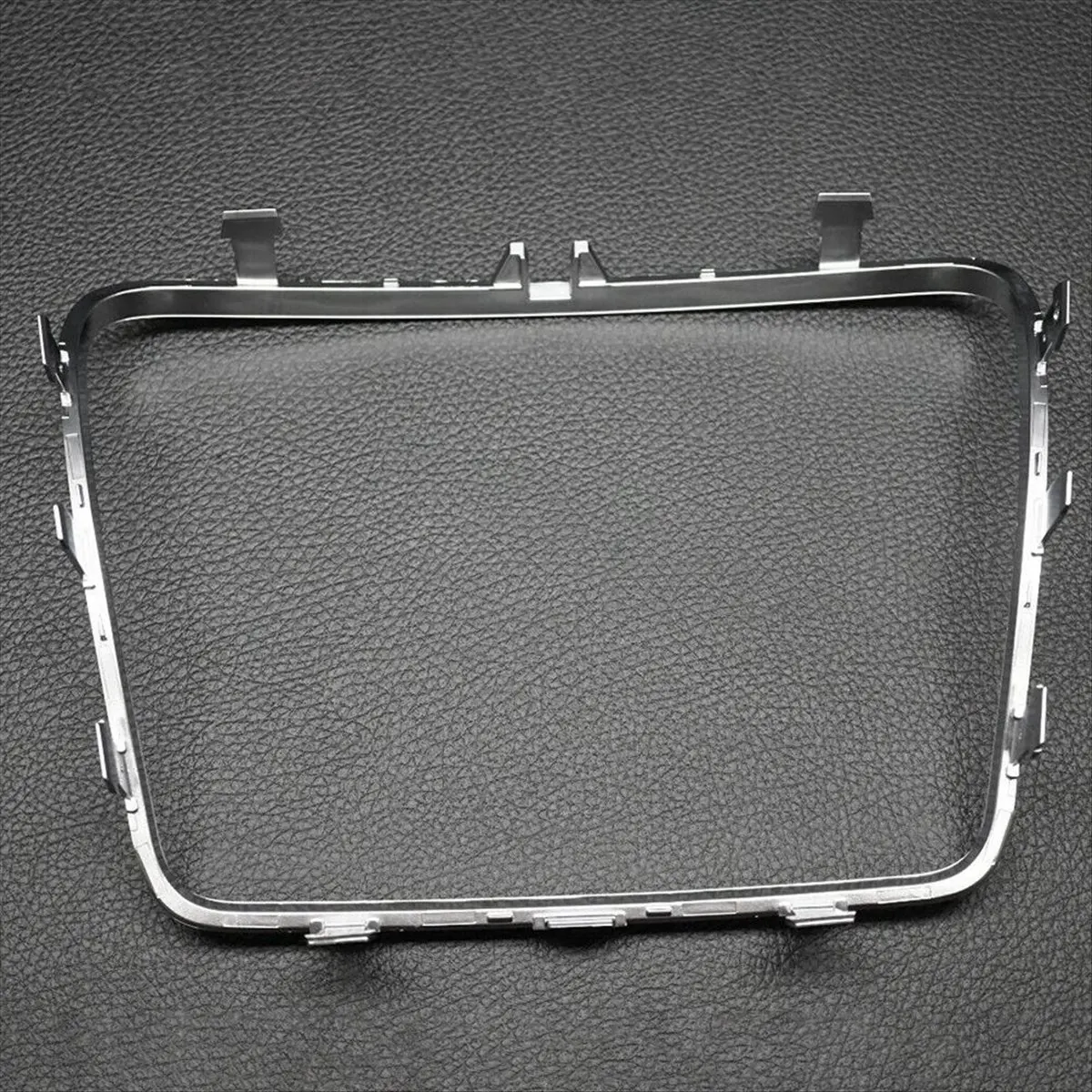 #24A Car Center Console Water Cup Frame Chrome Trim for Mercedes Benz,Car Gear Shifter Panel Trim Cover,(plastic)