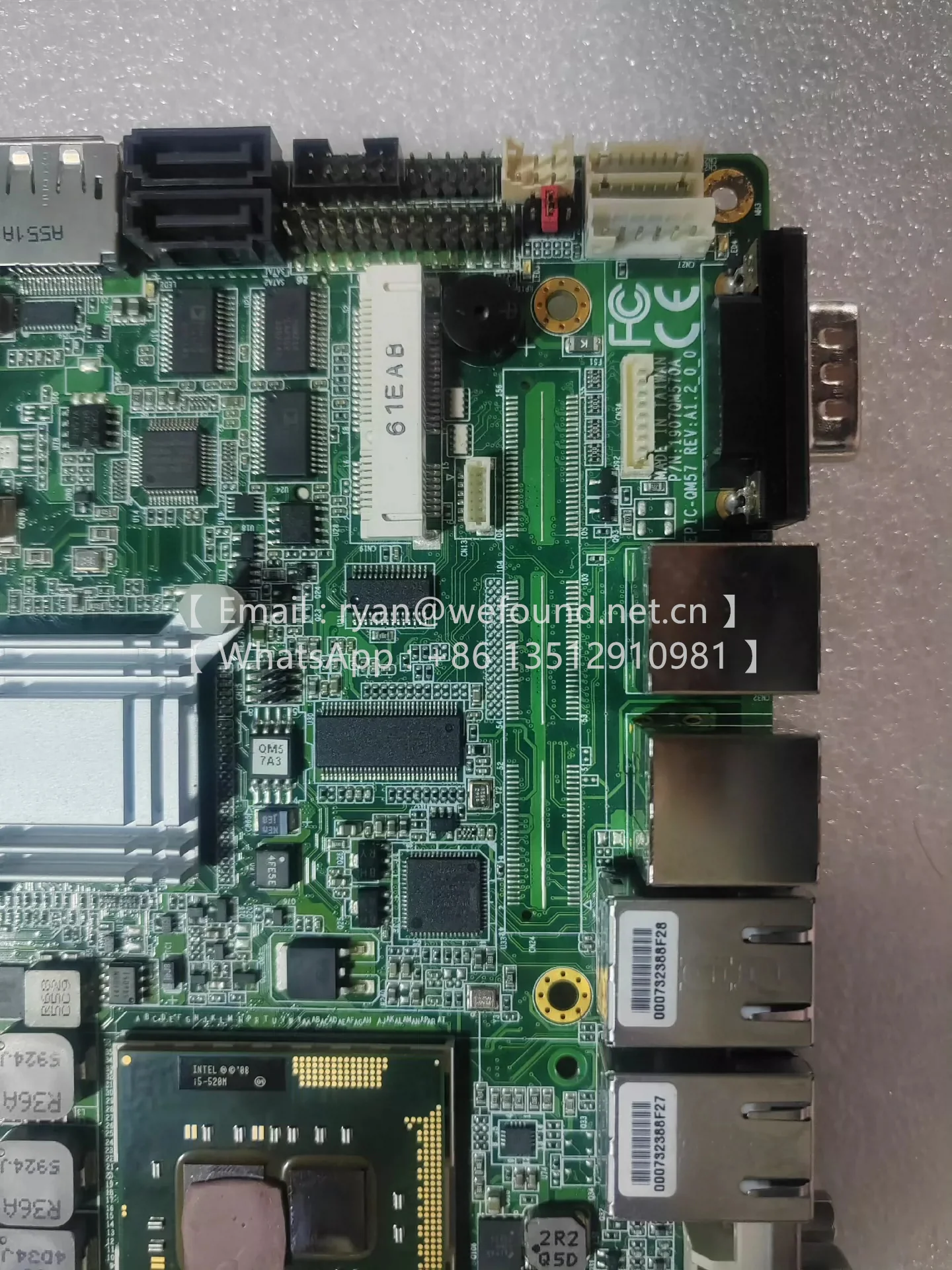 EPIC-QM57 Embedded Single Board Computers - EPIC Board