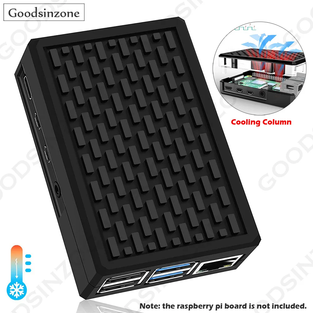 Алюминиевый корпус Raspberry Pi 4