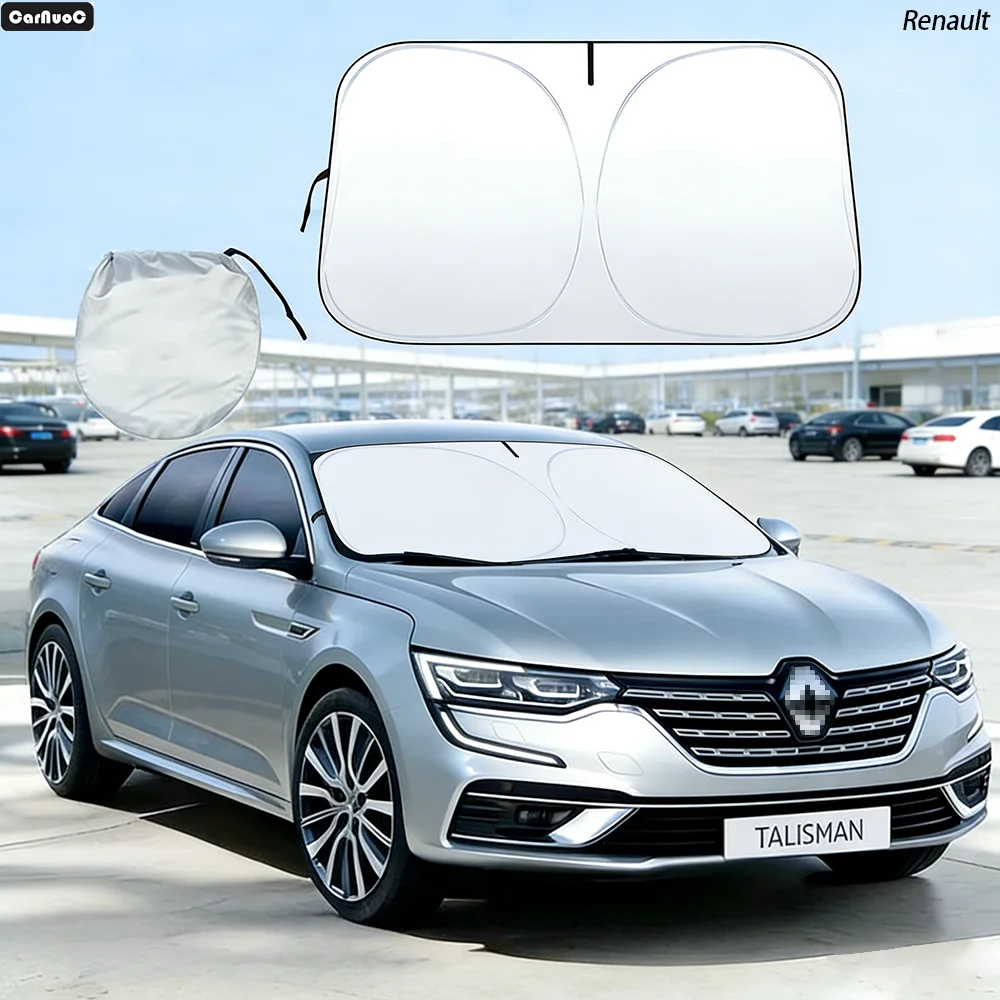 

Car Windshield Sun Shade For Renault Talisman 2016-2023 Sunshade Sun Visor Protector UV Heat Shield