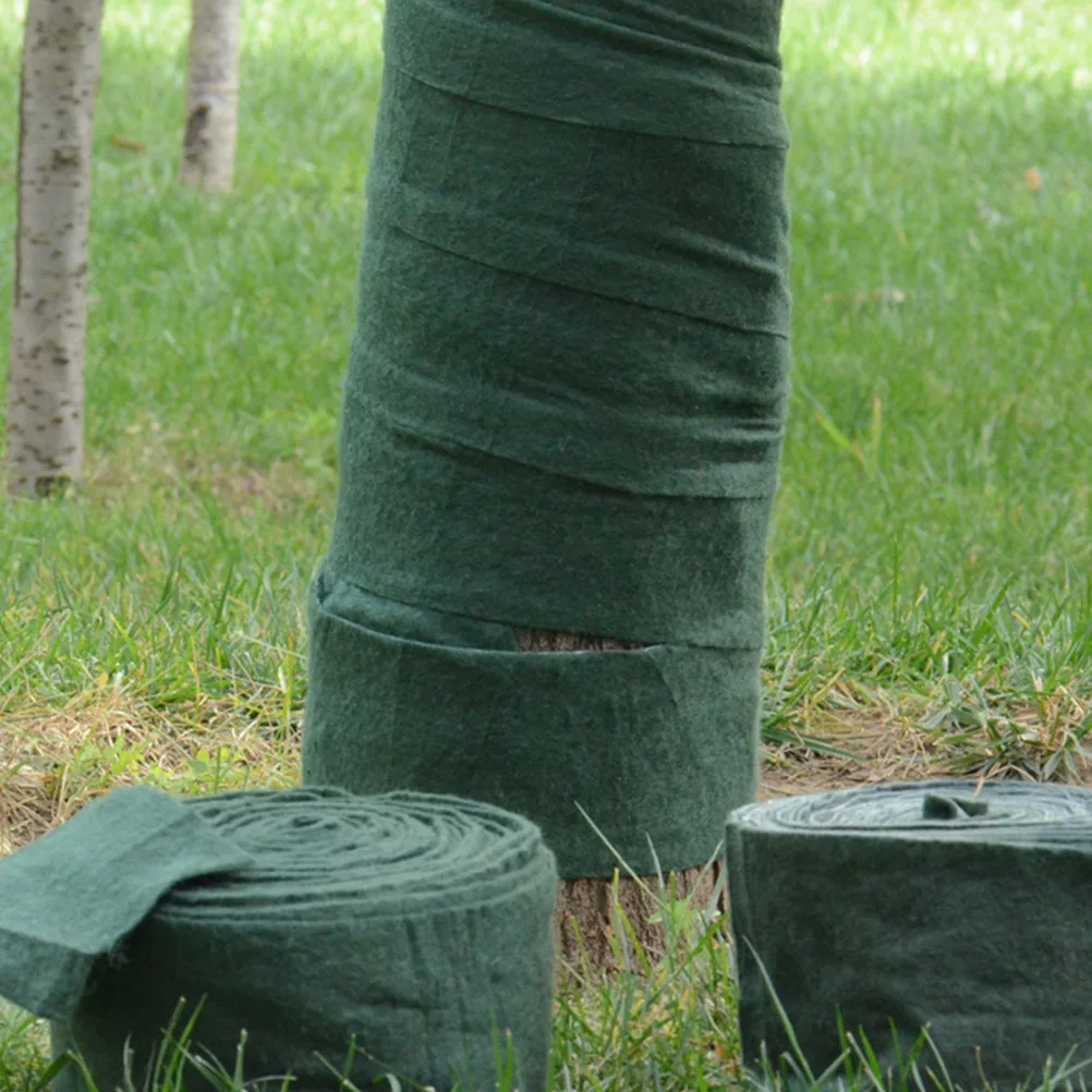 

20 Meters Tree Protector Wrap Double Layer Winter-Proof Warm Keeping Moisturizing Breathable Trunk Wrap for Fruit Tree