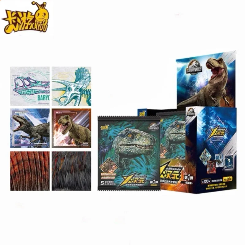 

Наклейка с динозавром Kayou X Dimension, коллекция «Мир Юрского периода», наклейка Exploration Edition, наклейка с тираннозавром Рексом, детская игрушка