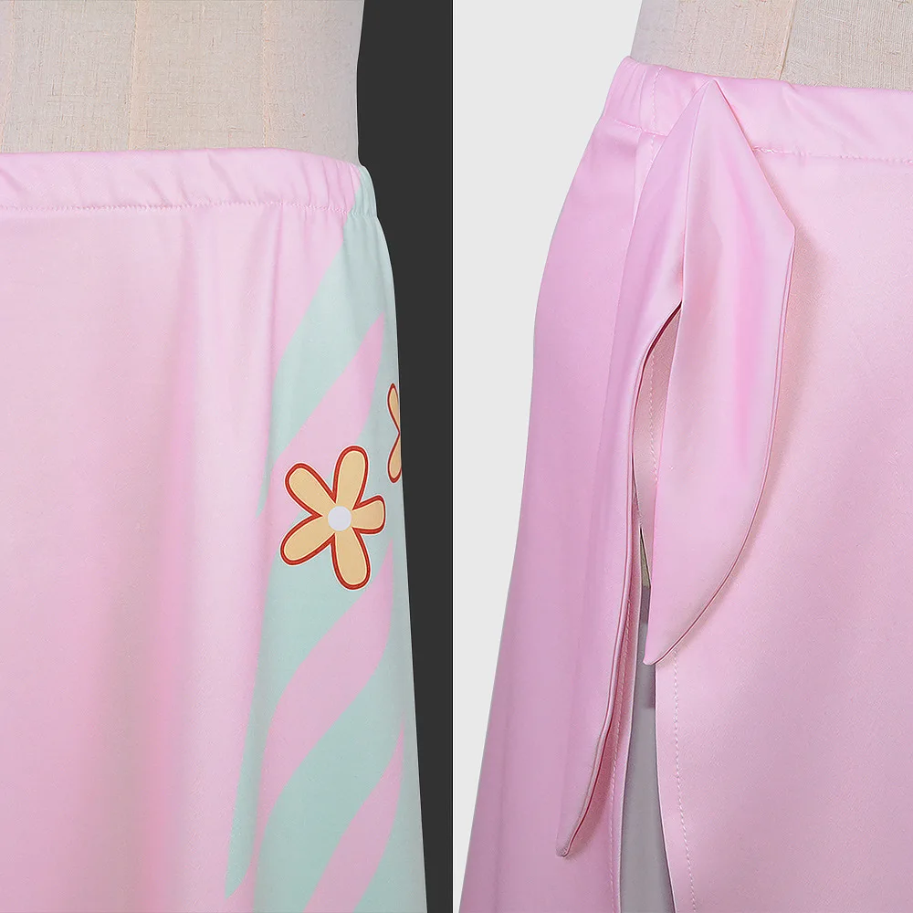 Anime une pièce Nico Robin Cosplay Costume haut et Wrap Skirfor femmes une pièce Anime Nico Robin tenue robe view 4