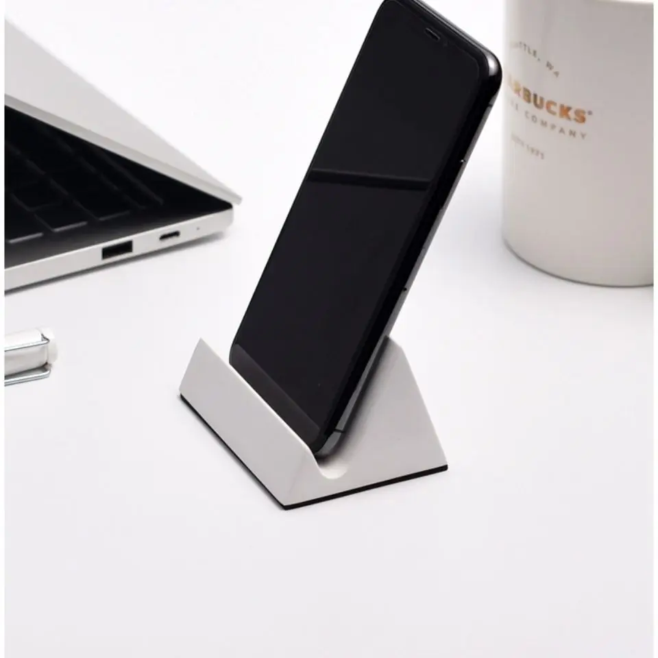 Nordic Style Ins Cement Business Card Holder Card Postcard Display Rack Office Desk Card Creative Multifunctional Storage