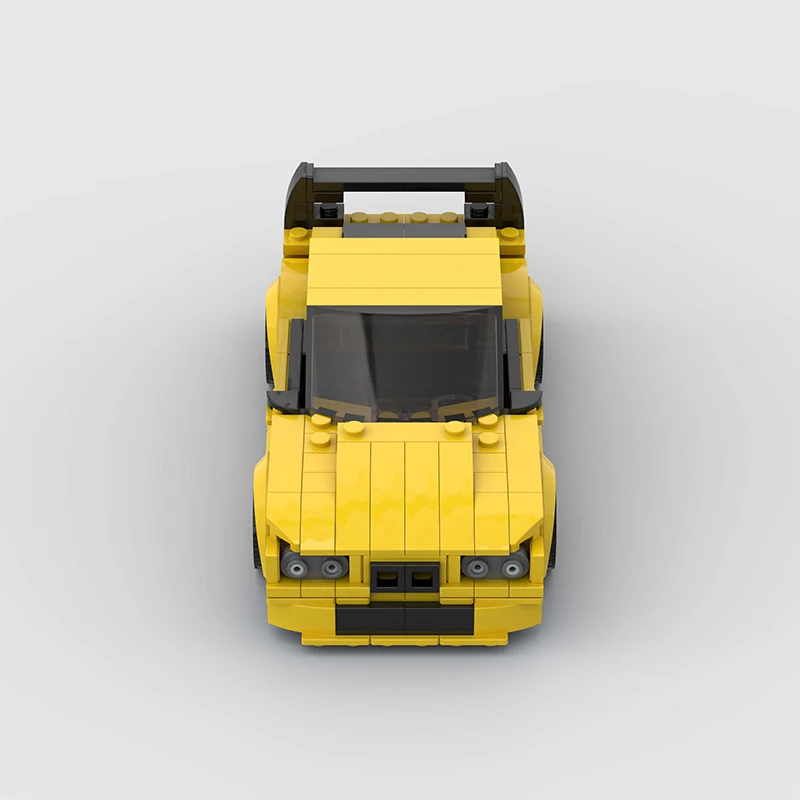 Collectible car racing model assembly toys, suitable as birthday gifts for parent-child interaction.