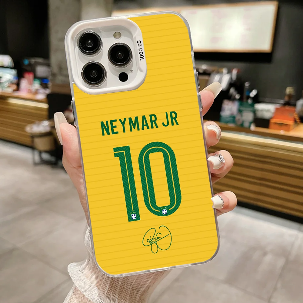 N-Neymar Cell Phone Cases Matte Back Cover For IPhone 16 15 14 13 12 11 Pro Max X XR XSMAX 8 7 Plus Smartphones 5g Cellphones